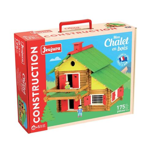 Jeujura My Wooden Chalet - træ playset til børn