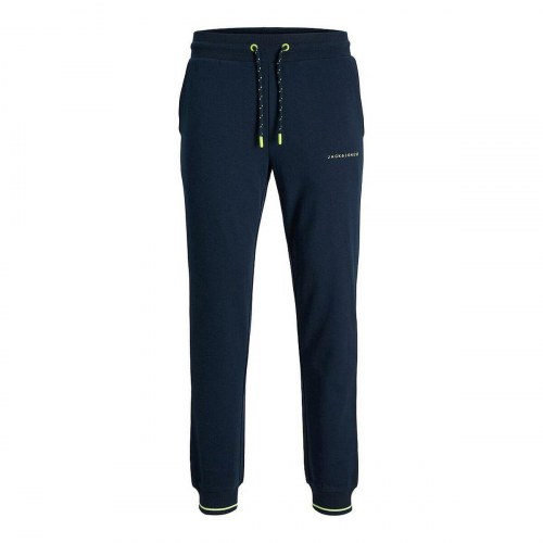 Træningsdragt til voksne underdele Jack & Jones JPSTGORDON JJGLOBUS 12225105 Marineblå Mænd - XXL