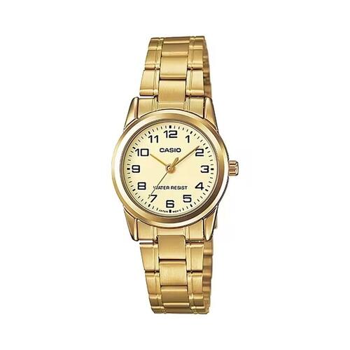 Casio dameur LADY 3H - guld, Ø 25 mm