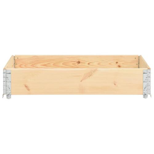 Pallekasse 100x150 cm massivt fyrretræ