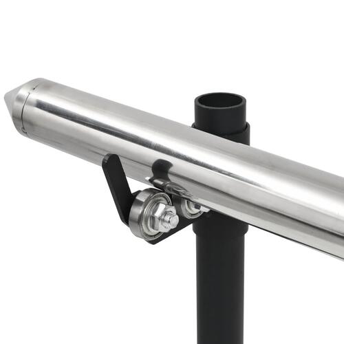 Automatisk grill med motor 150x46,5x82,5 cm rustfrit stål