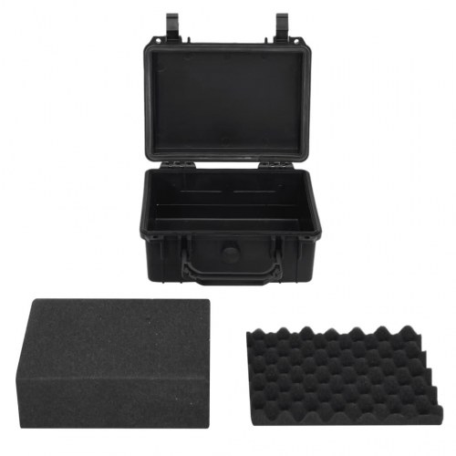 Transportabel flightcase 24x19x11 cm PP sort
