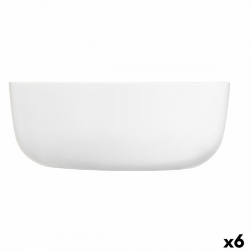 Luminarc Diwali hvid skål i glas 17,8 cm - 6 stk.
