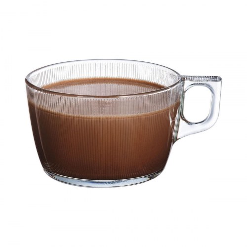 Luminarc Stripy kop - gennemsigtigt glas, 500 ml (sæt á 6)