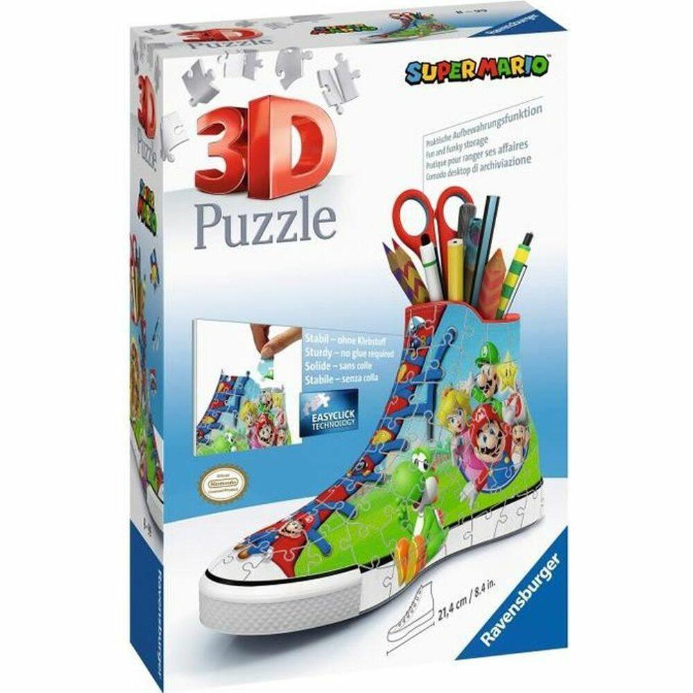 3D Puslespil Ravensburger Sneaker Super Mario 108 Dele