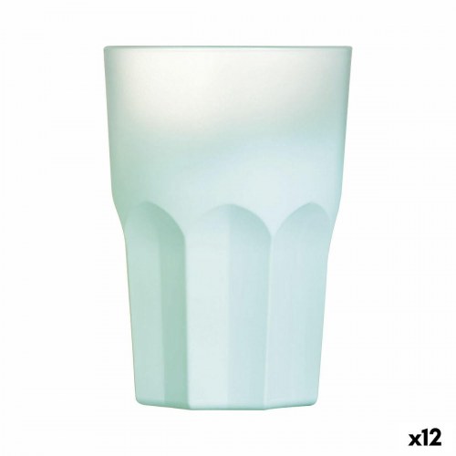Luminarc Summer Pop drikkeglas turkisblå - 12 stk, 400 ml