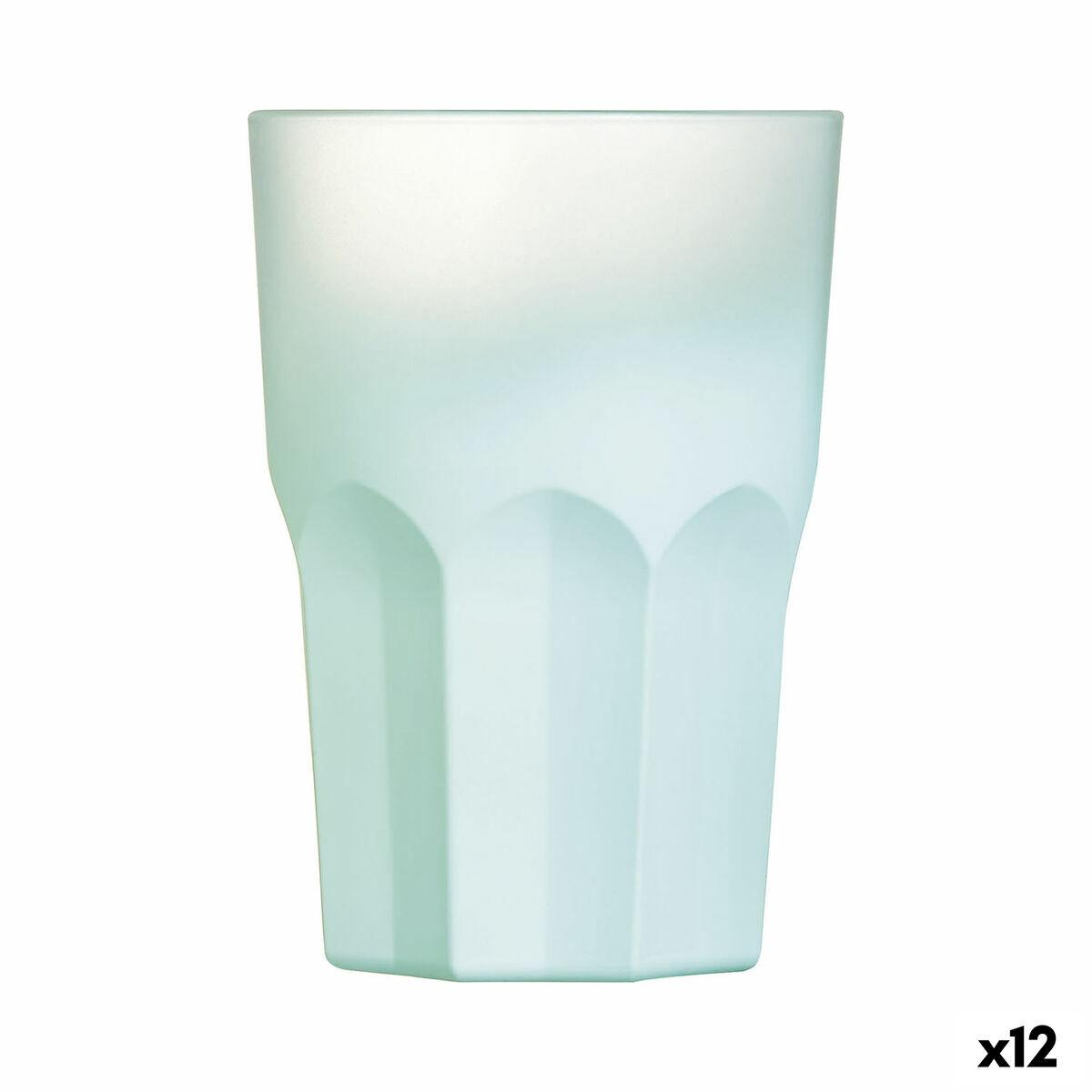 Luminarc Summer Pop drikkeglas turkisblå - 12 stk, 400 ml