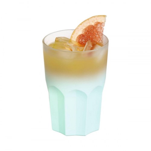 Luminarc Summer Pop drikkeglas turkisblå - 12 stk, 400 ml