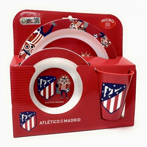 Seva Import børneservice sæt - Atlético de Madrid, rød, syntetisk