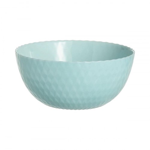 Morgenmadsskål Luminarc Pampille turkisblå glas 13 cm - 24 stk.