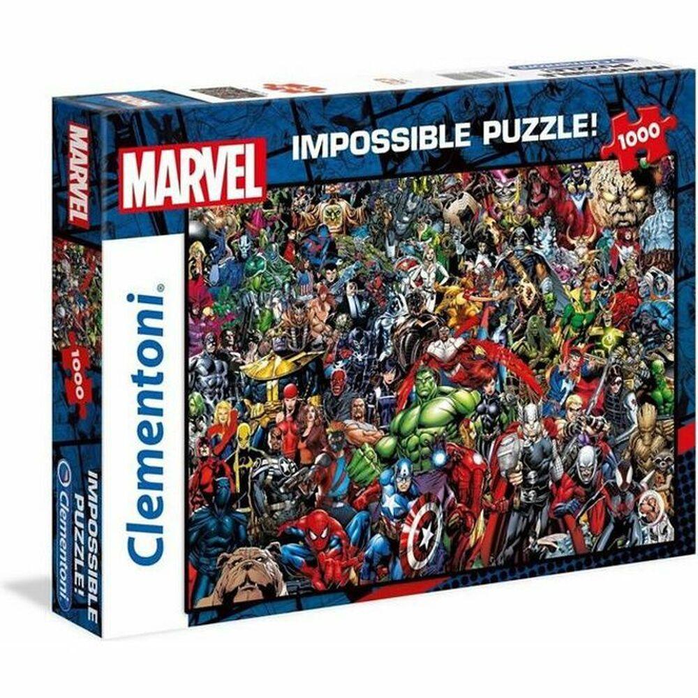 Clementoni Marvel Impossible Puslespil 1000 Dele 69x50 Cm