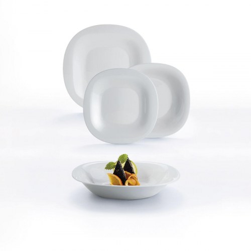 Morgenmadsskål Luminarc Carine Granit grå glas 12 cm - 24 stk.