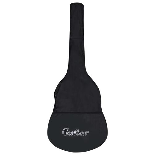 Guitartaske til 1/2 klassisk guitar 94x35 cm stof sort