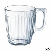 Kop Luminarc Nuevo Morgenmad Gennemsigtig Glas (250 ml) (6 enheder)