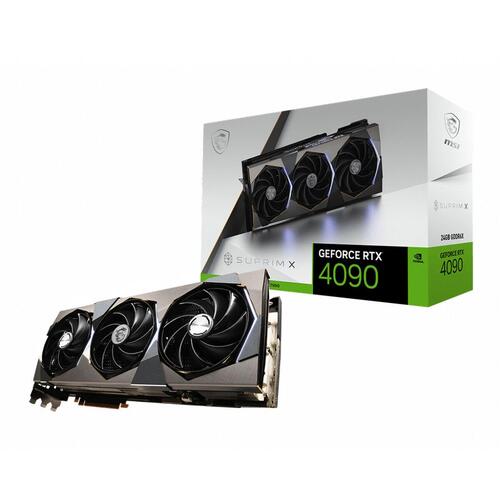 Grafikkort MSI GeForce RTX 4090 SUPRIM X 24G 24 GB GDDR6 NVIDIA GeForce RTX 4090