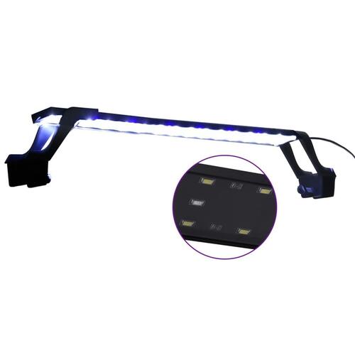 LED-lampe til akvarium med klemmer 55-70 cm blå og hvid