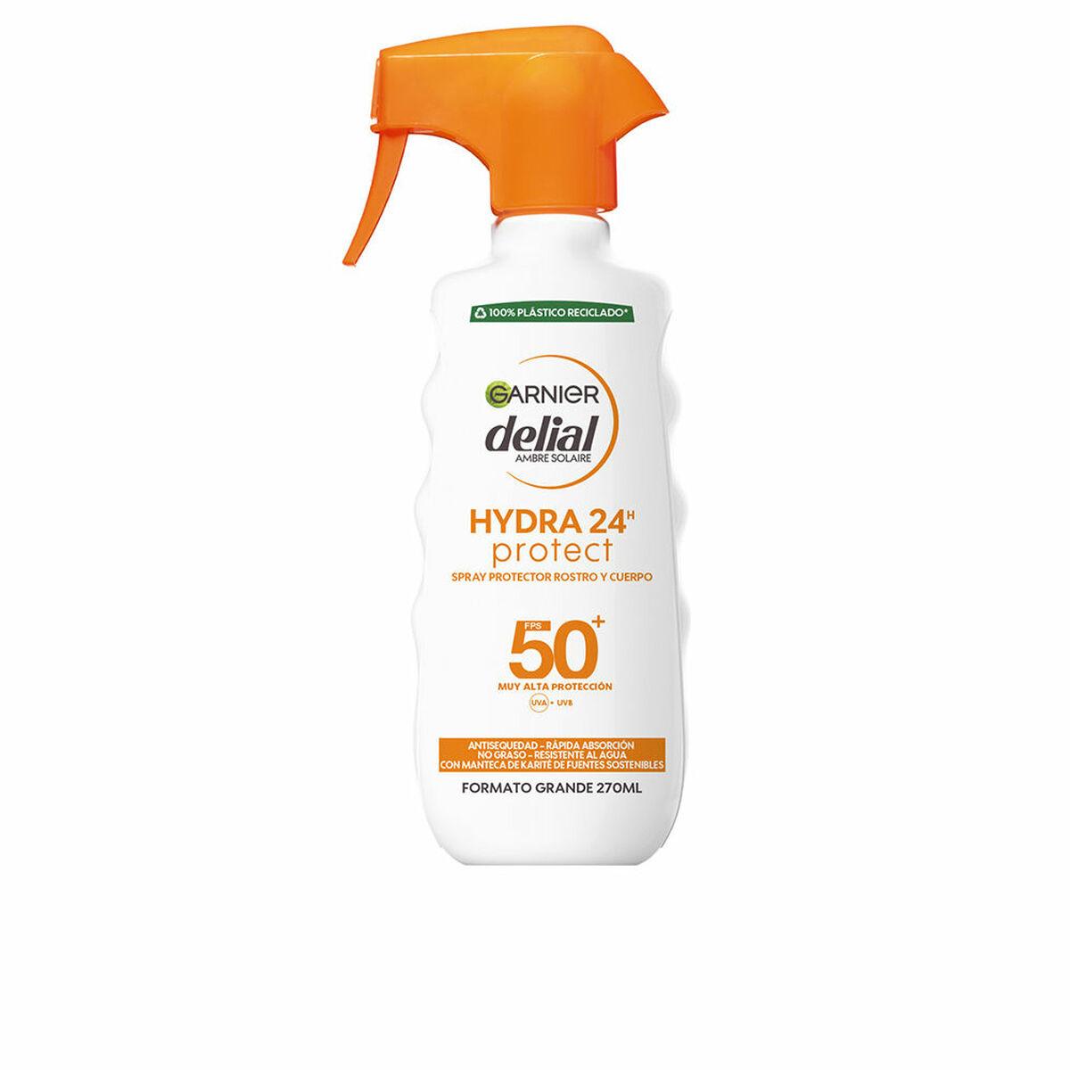 Krop solcreme spray Garnier Hydra 24 Protect Spf 50 (270 ml)