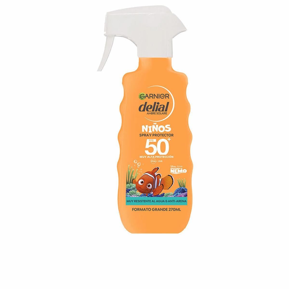 Krop solcreme spray Garnier Sensitive Advanced Nemo Spf 50 (270 ml)