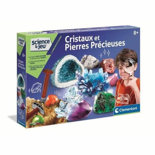Videnskabspil Clementoni Crystals and Gemstones