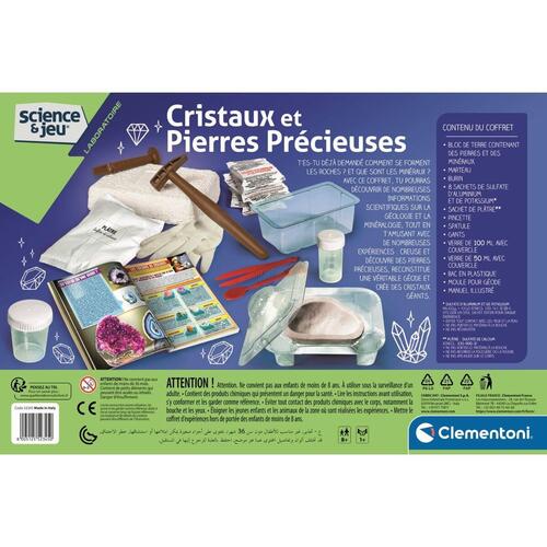 Videnskabspil Clementoni Crystals and Gemstones