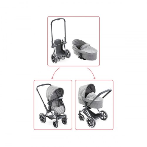 Corolle Cybex 3-in-1 dukke-barnevogn (62 × 70 × 40,5 cm)