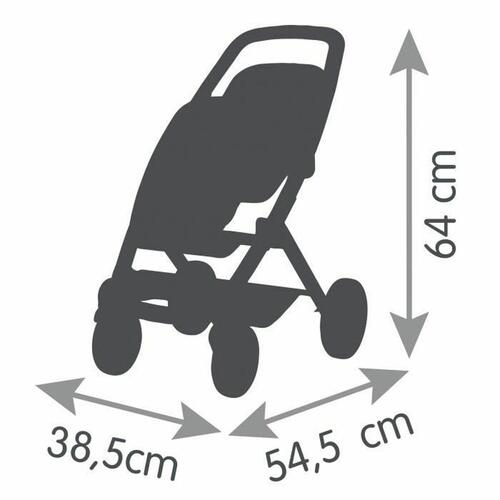 Lille Barnevogn til Dukker Smoby Maxi-Cosi Twin 64 cm