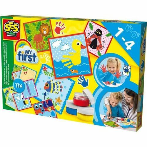 SES Creative My First fingermaling - kreativt startsæt til 1+