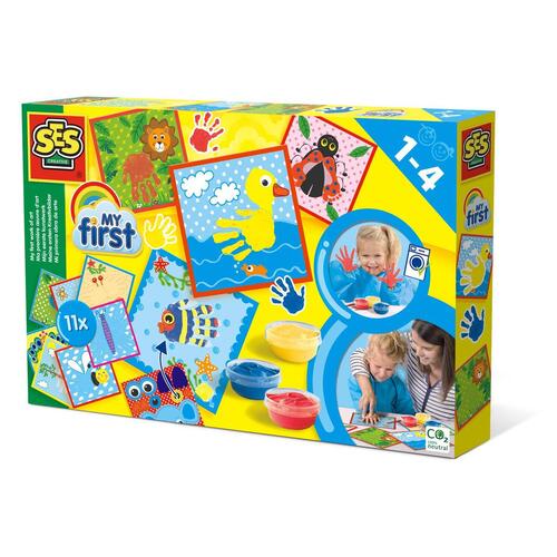SES Creative My First fingermaling - kreativt startsæt til 1+