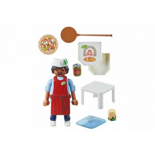 Legetøjsfigur Playmobil Special PLUS Pizza Maker - 13 dele