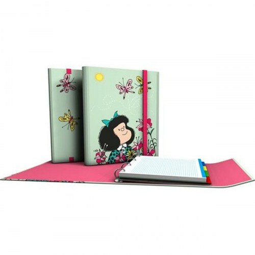 Mafalda Ringbind Carpeplús A4 Grøn - 2 stk.