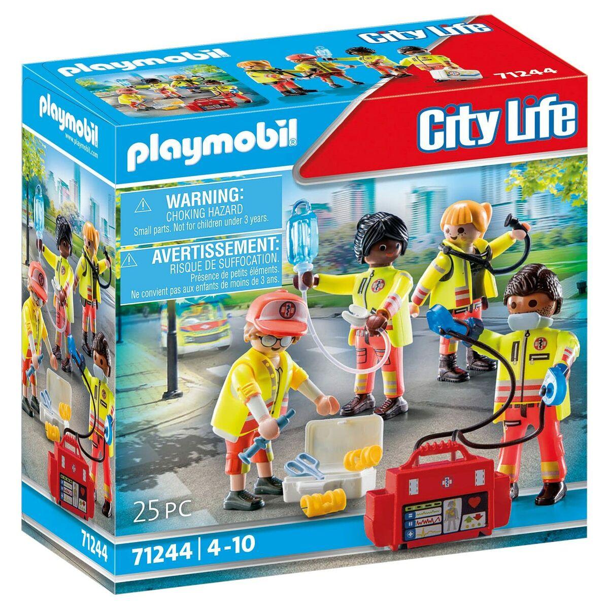 Playset Playmobil 71244 City Life Rescue Team Dele