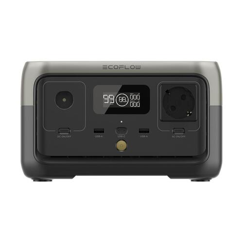 Bærbar Solcellegenerator Ecoflow ZMR600-B-EU - Kraftfuld og Bæredygtig Strømløsning