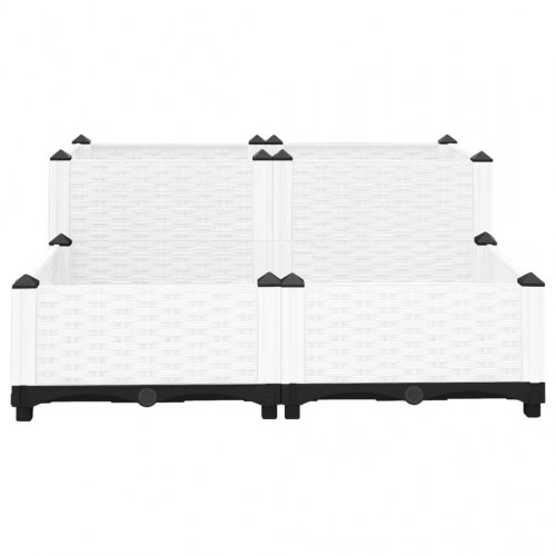 Højbed 80x80x38 cm polypropylen