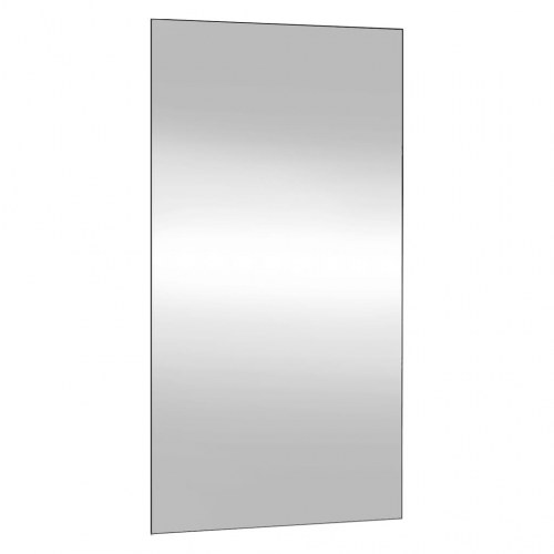 Vægspejl 50 × 100 cm - rektangulært spejl i glas
