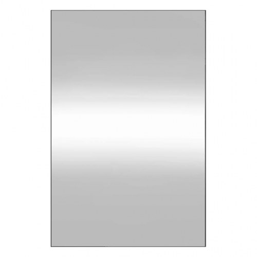Vægspejl 50 × 80 cm - rektangulært glas, 4 mm
