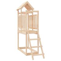 Udendørs legesæt 53x110x214 cm massivt fyrretræ
