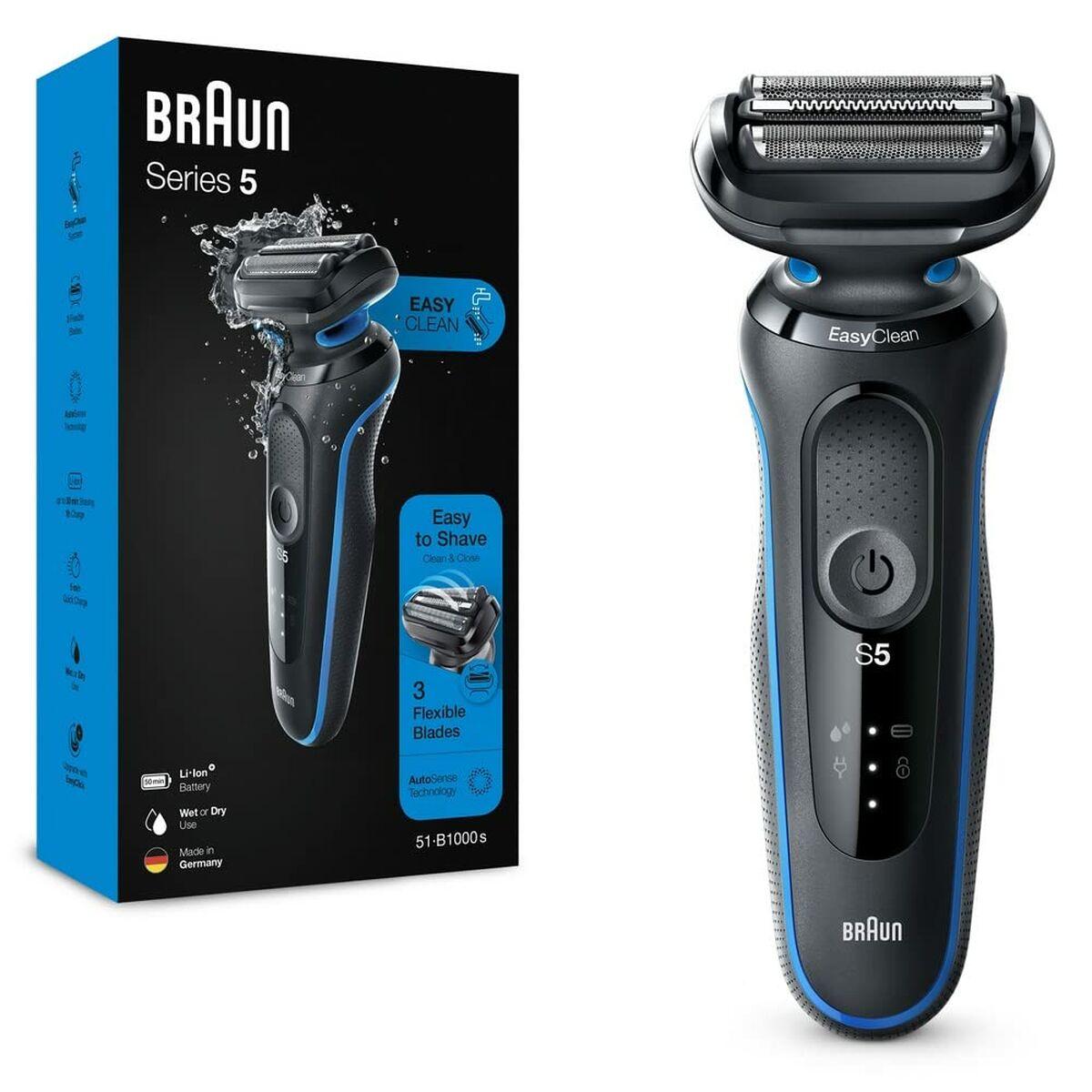 Manuel Baberhøvl Braun B1000s Blå