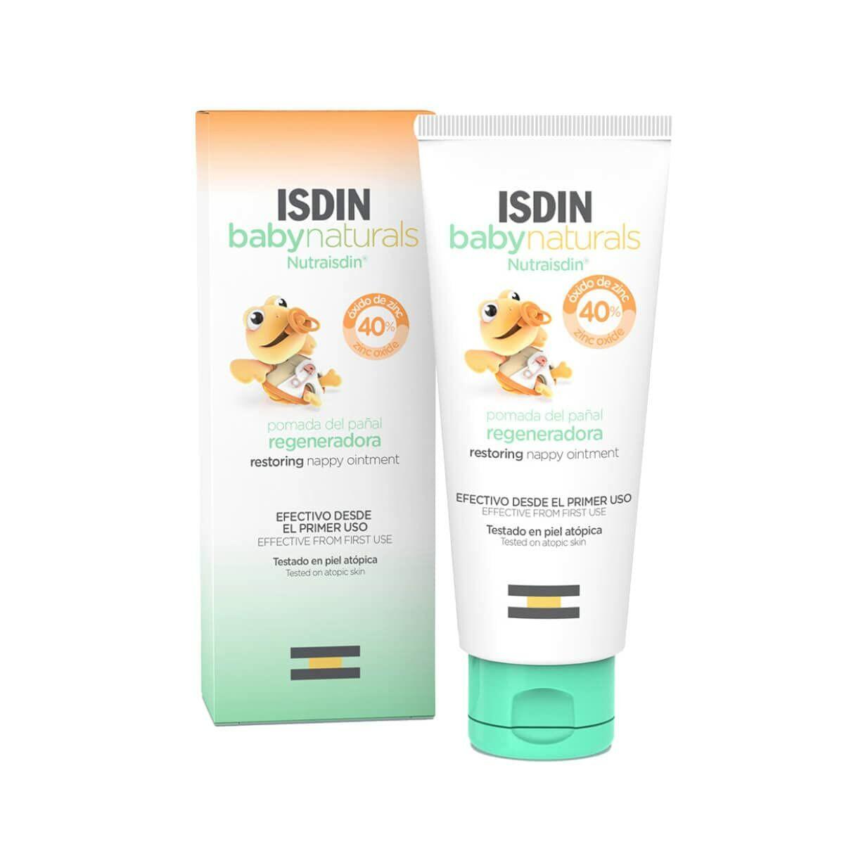Beskyttende blecreme Isdin Baby Naturals Zinkoxid Salve 50 ml