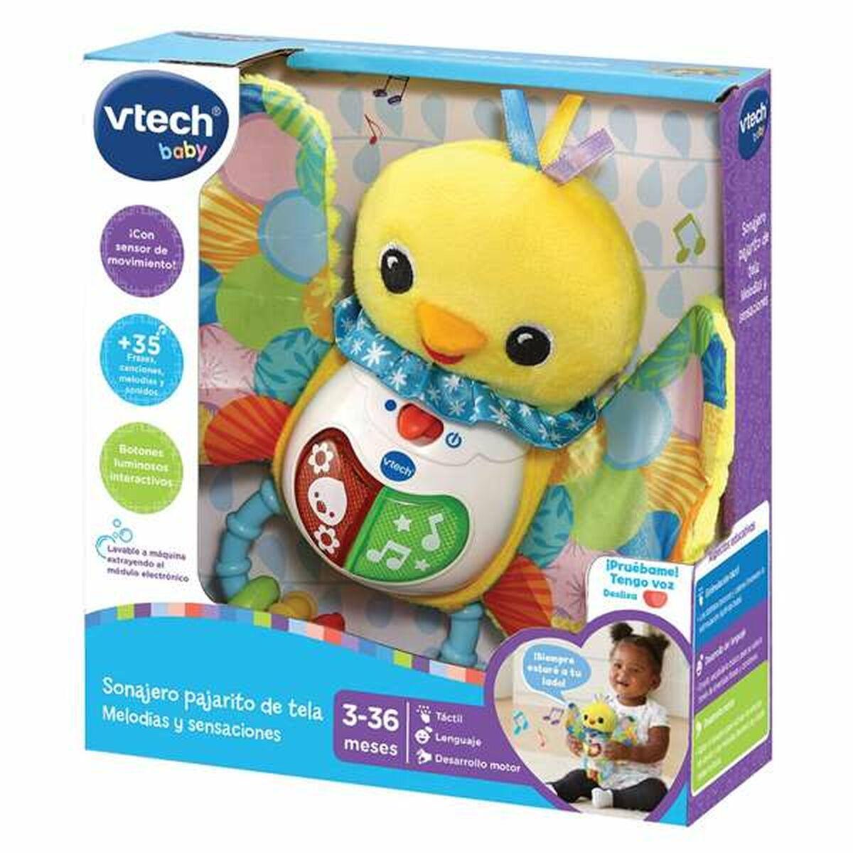 Vtech Baby Musikrangle - Interaktiv ælling med lys og lyd, 20 × 21 × 6 cm
