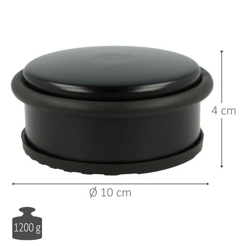 Dørstopper Westcott Sort 4 x 10 cm (OUTLET C)