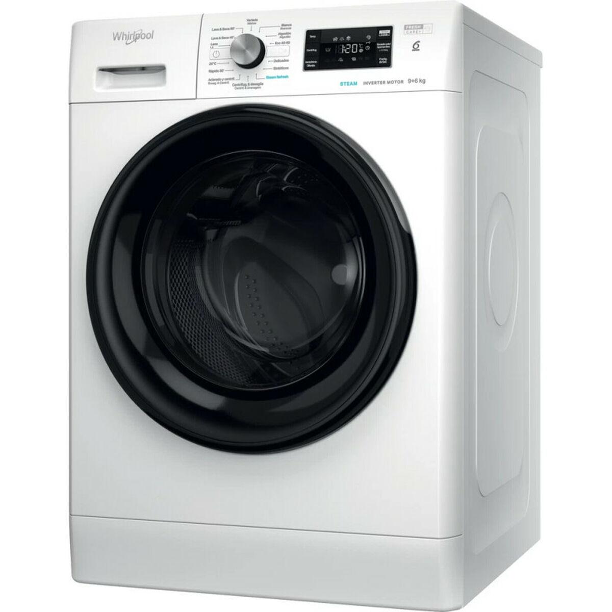 Washer Dryer Whirlpool Corporation Ffwdb964369bvsp 1400 Rpm 9 Kg Hvid