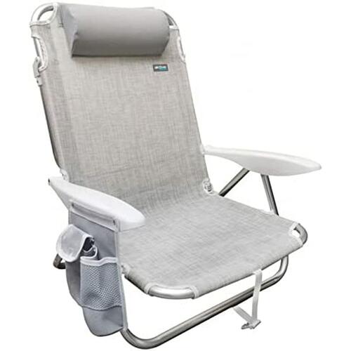 Strandstol Colorbaby Grå 51 x 45 x 76 cm
