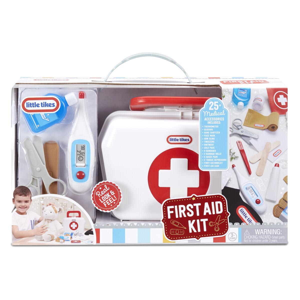 Se Legetøjsmedicinkasse med tilbehør MGA First Aid Kit 25 Dele hos Boligcenter.dk