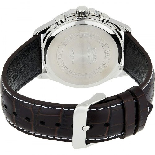 Casio Enticer Gent herreur - læderrem, Ø 43,5 mm