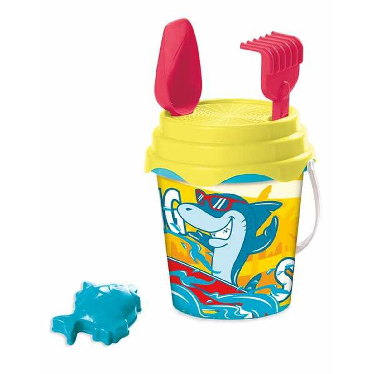 Sæt Med Legetøj Til Stranden Unice Toys Haj Dele