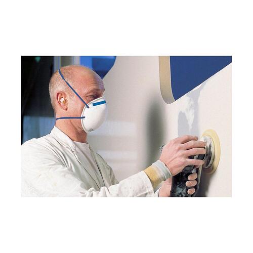 Beskyttende maske Wolfcraft 4836000 Hvid polypropylen (3 enheder)