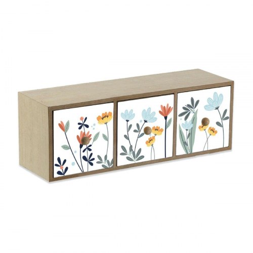 Versa Selene smykkeskrin i træ/MDF - 11 × 11 × 33 cm