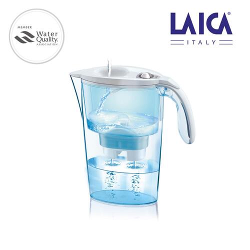 Kande Med Filter LAICA Stream J31-CC Hvid Gennemsigtig 2,3 L polypropylen
