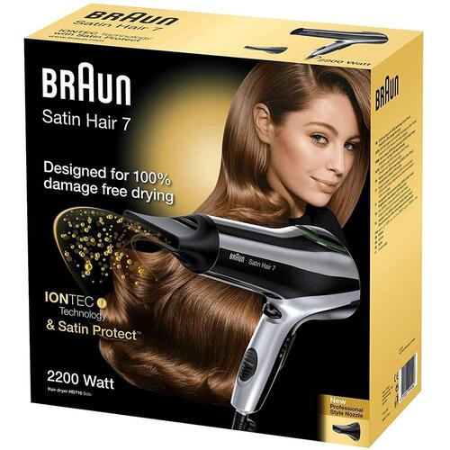 Hårtørrer Braun Satin Hair 7 HD710 Ionisk
