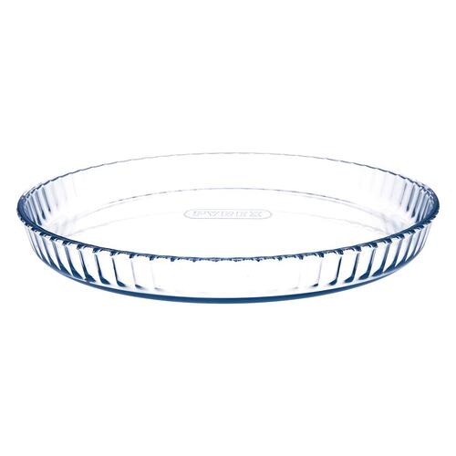 Kageform Pyrex Classic Vidrio Gennemsigtig Glas Flad Cirkulær 31 x 31 x 4 cm 6 enheder